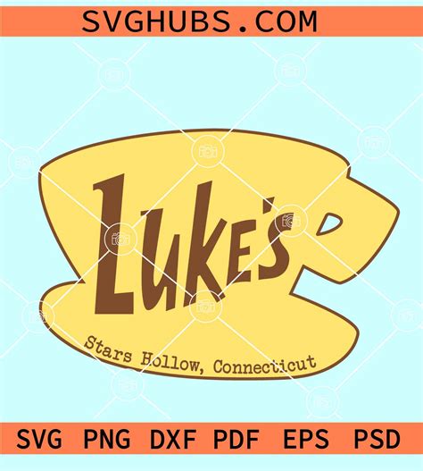 Gilmore Girls Stars Hollow Connecticut SVG, Stars Hollow SVG, Luke’s ...