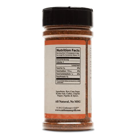 Cattleman's Grill Smoky Chipotle Coffee Rub | Cattleman's Grill
