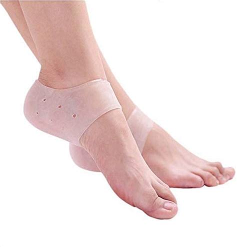Big Saving Silicone Gel Heel Socks for Dry Hard Cracked Heel Repair Pad ...
