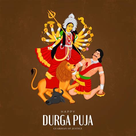 Posterit - Durga Puja Border PSD | Vector