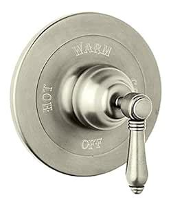 Rohl A1400LMSTN Country Bath Kit for Pressure Balance with Metal Lever ...