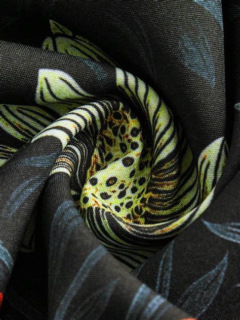 VRSO Artist Floral Print Split Thigh Skirt, Holiday, Party ...