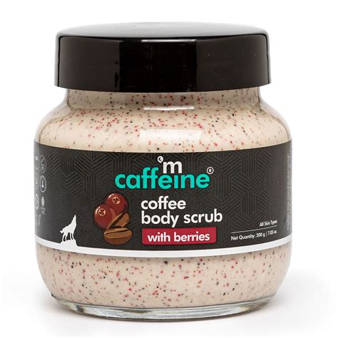 Mcaffeine Coffee Body Scrub with Berries, 200 gm Price, Uses, Side ...