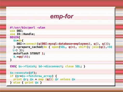 How to Connect Perl Programming with Database 的图像结果