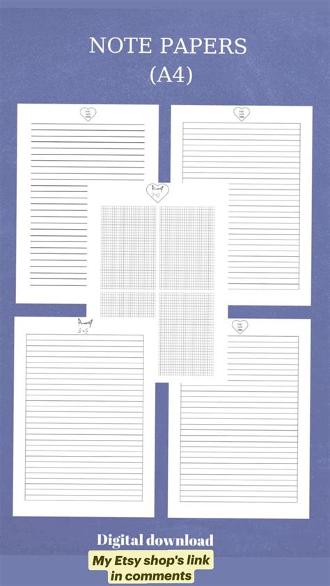 Notes Layout Notebook Paper 的图像结果
