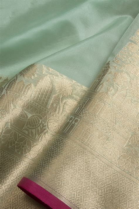 Banarasi Organza Ghat Border Sarees – Avishya.com