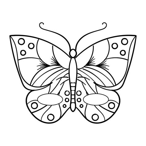 Butterfly Coloring Pages Easy & coloring book.