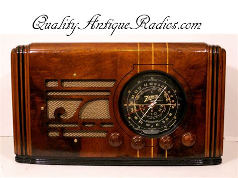 1937 Zenith Model 5-S-119 Tube Radio For Sale | Antique radio, Old ...