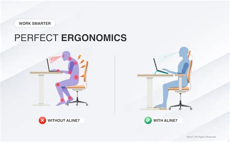 aline7 Metal Laptop Stand for Desk | Ergonomic & Smart Design for ...