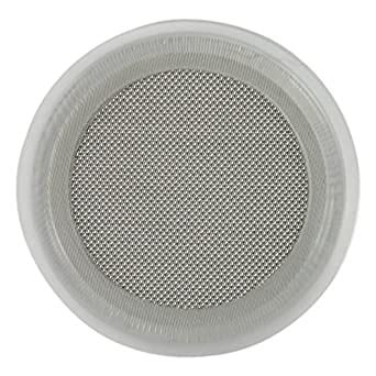 Platinum Cured Silicone Sanitary Tri-Clamp Screen Gasket, Clear - 2" w ...