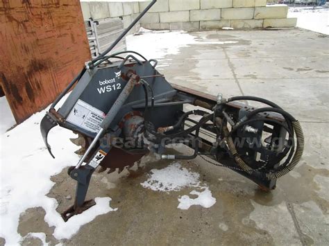 Bobcat WS12 16” 14 pin Wheel Saw | AllSurplus