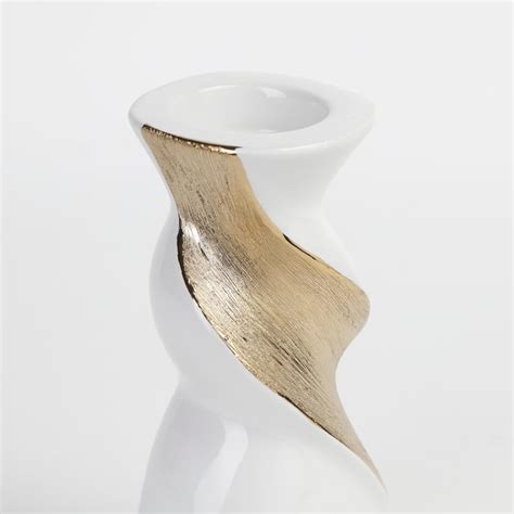 Buy Fantasy Set of 3 Porcelain Vase and T-Light Holder from Home Centre ...