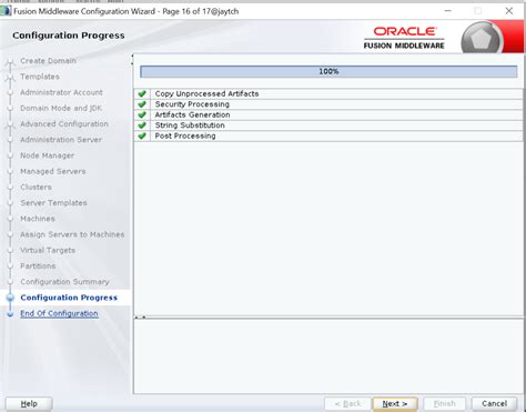 WebLogic Installation 12.2.1.4.0 的图像结果