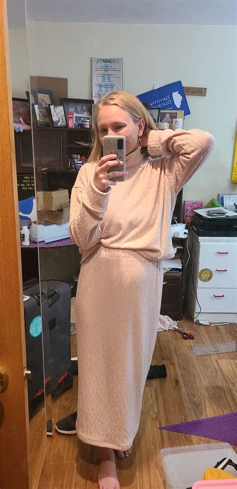OP: I made the Leah Winter 2 piece for my birthday! : r/sewing