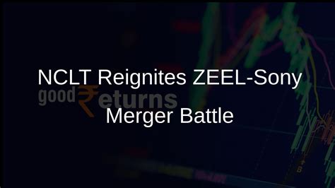 NCLT Admits Fresh Petition for Enforcement of Cancelled Zee-Sony Merger ...