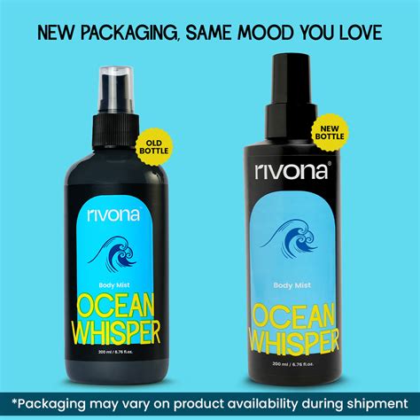 Rivona Ocean Whisper - Aquatic & Fresh Body Mist | 200ml – Rivona Naturals