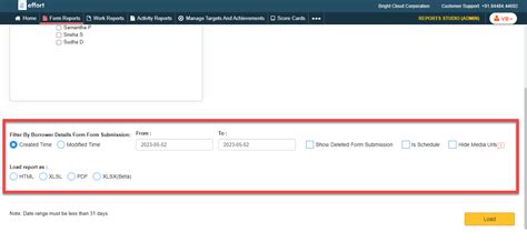 Generate a Form Report