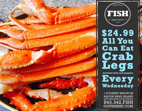 AYCE Crab Legs - Fish | Crab legs, Fish, Crab