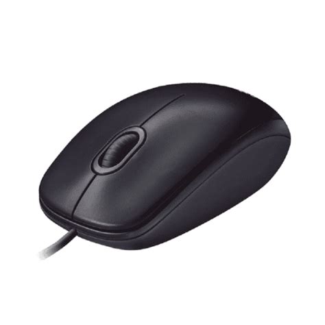 Buy Logitech M90 Wired USB Mouse, Black Online | TechBzar