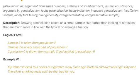 Examples of Hasty Generalization Fallacy 的图像结果