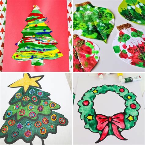 Christmas Paintings For Kids