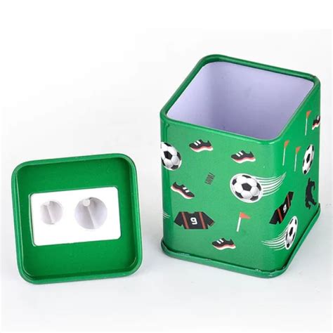 Sporty Tin Sharpener | With receptacle | Dual Hole – Scoobies