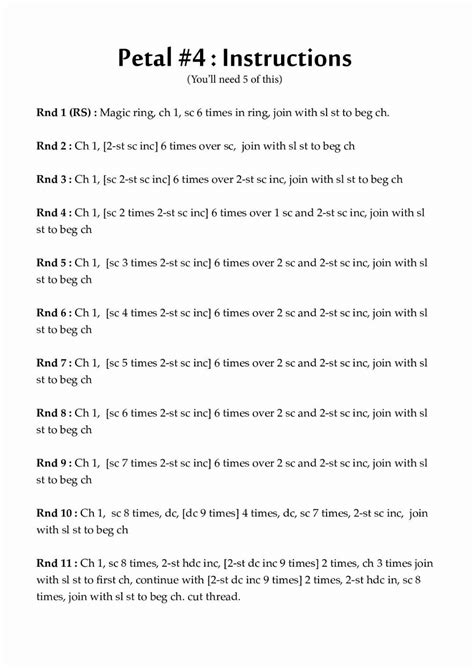 Image result for Large Crochet Rose Pattern