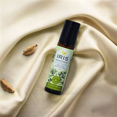 Muscle Relaxer Roll On Massage oil by IRIS Aromatherapy – IRIS Home ...