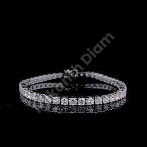 Flower Diamond Tennis Bracelet Manufacturers and Suppliers from Surat