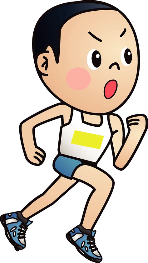 Marathon Runner Clipart