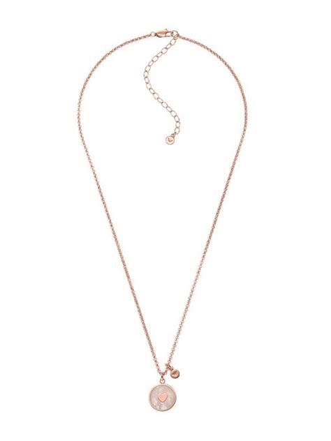 Buy Emporio Armani Rose Gold Necklace EGS2903221 for Women at Best ...