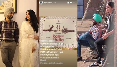 'Kali Jotta' poster: Satinder Sartaaj and Neeru Bajwa looks cheerful in ...