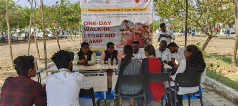 Free Legal Aid Camp at Vinayaka Missions Law School | News & Events | VMLS
