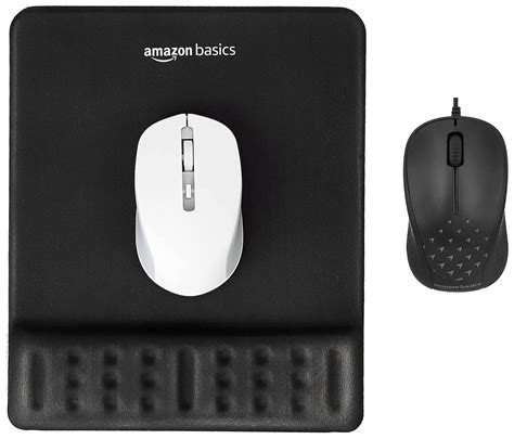 AmazonBasics Amazon Basics Gel Mouse Pad Wrist Rest Memory-Foam ...