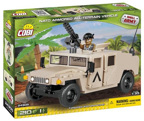 COBI Small Army NATO Armored All-Terrain Vehicle Building Kit, Desert ...