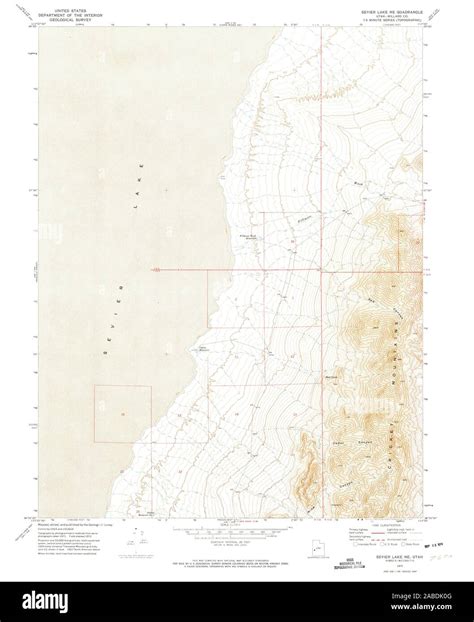 Sevier lake Banque de photographies et d’images à haute résolution - Alamy