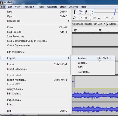 Image result for Audacity Editing