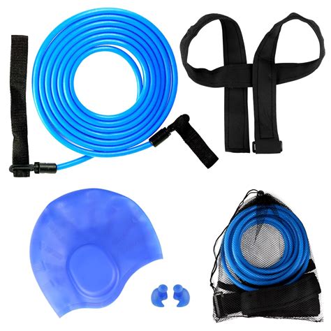 Swim Training Belts Swim Bungee Cords Resistance Bands Swim Tether ...