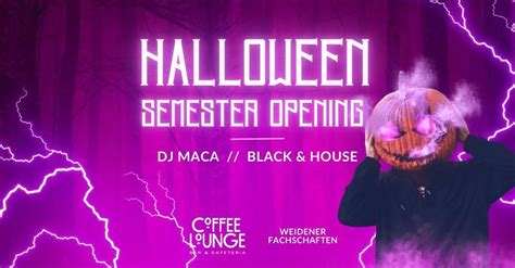 SEMESTEROPENING - Die Halloween Edition ??, Coffee-Lounge Weiden OTH ...