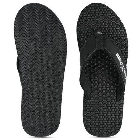 Buy Black flip flops for women WH3950 Online at Best Price in India ...