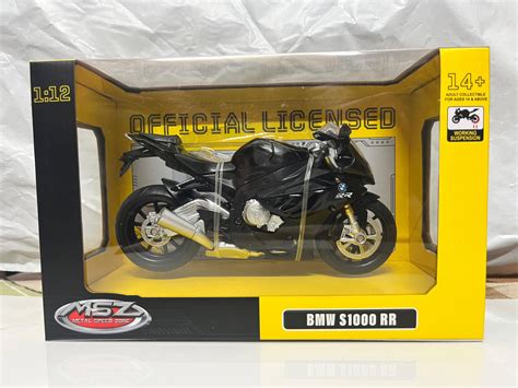 MSZ 1:12 - BMW S1000 RR-Black – Zoomsters India