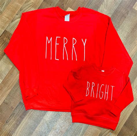 Buy Mommy and Me Sweatshirts Rae Dunn Inspired Online in India - Etsy