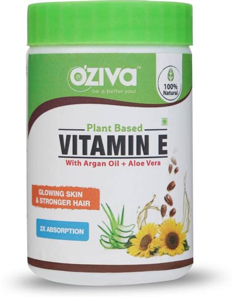 OZIVa Plant Based Vitamin E Capsules Price in India - Buy OZIVa Plant ...
