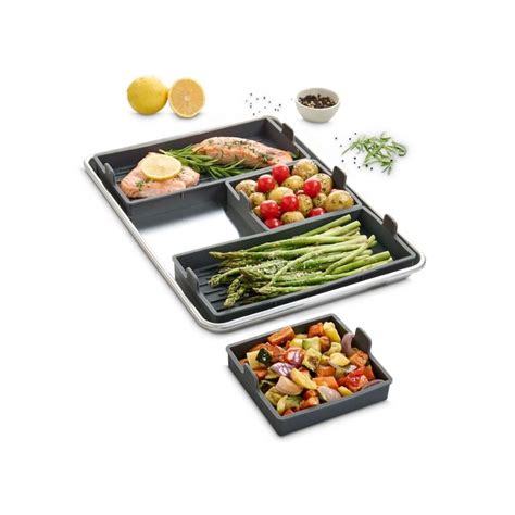 HIC Kitchen Non-Stick Sheet Pan Dividers, 4-Piece Set | Berings