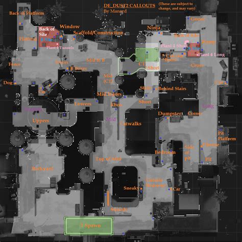 Steam Community :: Guide :: Dust II Callouts