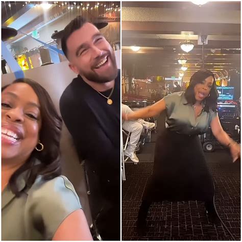 Watch as Travis Kelce's new TV show co-workers hilariously suggest new ...