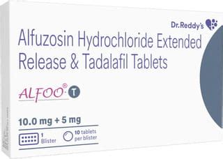 Alfoo T 10/5mg Strip Of 10 Tablets: Uses, Side Effects, Price & Dosage ...