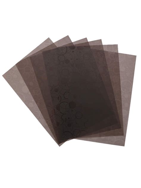 Kuber Industries 6 Pieces PVC Dining Table Place Mats (Brown ...