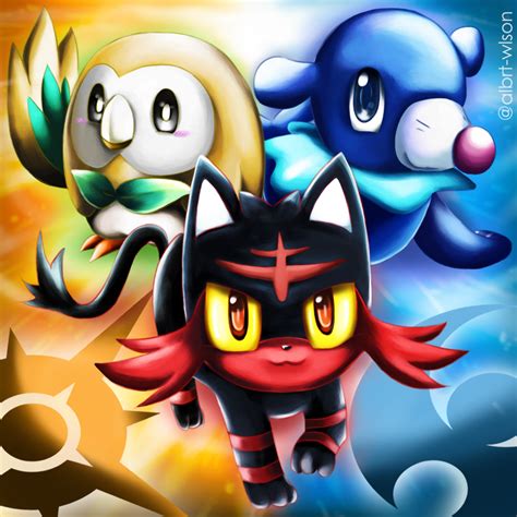 Discover the Starters: Popplio, Rowlet, and Litten in Pokémon Sun and Moon