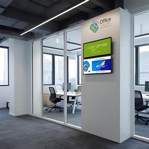 Digital Signage Office Design 的图像结果